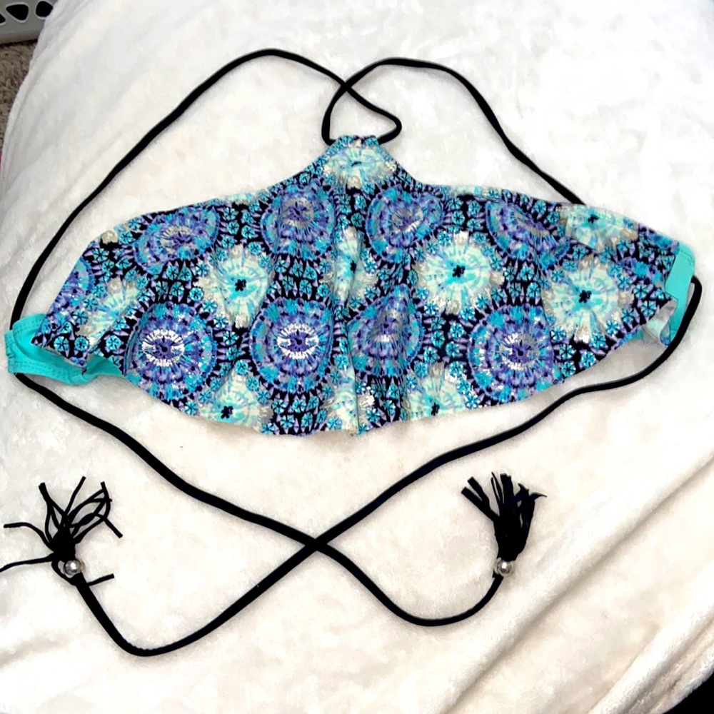 Halter swim suit top